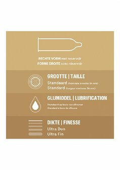 Nude - Kondooms zonder Latex - 10 Stuks