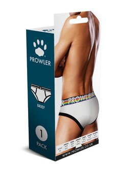 Oversized Paw Brief - S - White S