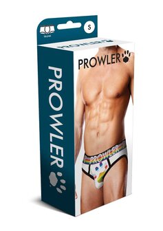 Oversized Paw Brief - S - White L