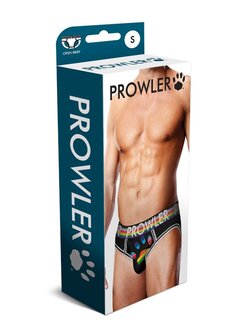 Oversized Paw Open Brief - S - Black XXL