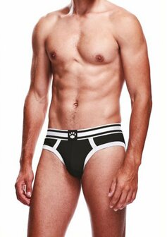 Brief - S - Black/White XS