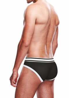 Brief - S - Black/White XS