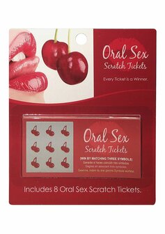 Oral Sex Scratch Tickets