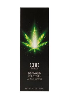 CBD Cannabis Vertragingsgel - 50 ml