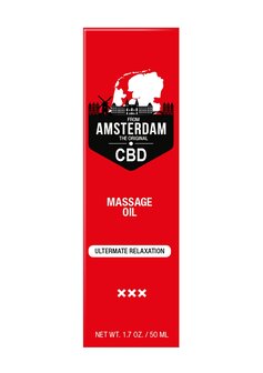 Originele CBD uit Amsterdam - Massageolie - 50 ml