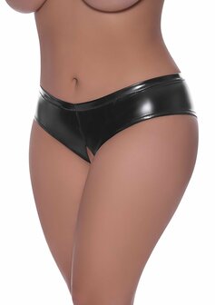 Low Rise Split Crotch Boy Short Queen Size