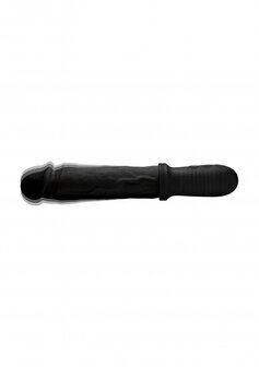 Auto Pounder - Vibrerende en Stotende Dildo met Handvat