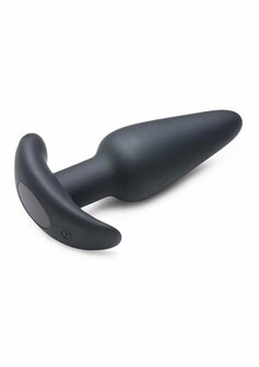 Vibrating Silicone Butt Plug with Remote Control