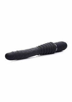 Thrust Master - Vibrerende en Stotende Dildo met Handvat