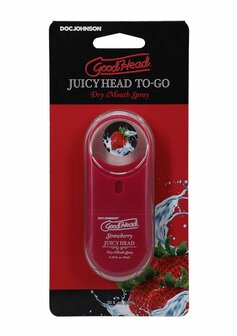 Juicy Head Dry Mouth Spray To-Go - Strawberry - 0.3 fl oz / 9 ml
