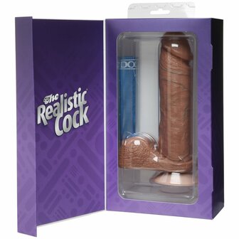 Dildo met Vac-U-Lock Zuignap - 20 cm