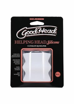 Helping Head Silicone - Masturbator Sleeve - Frost
