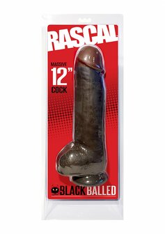 Black Balled - Dildo - 30,5 cm