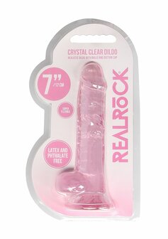 Realistische Dildo met Ballen - 18 cm