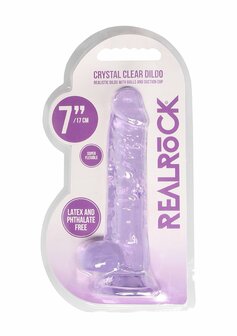 Realistische Dildo met Ballen - 18 cm