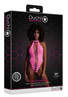 High-Cut Body - Neon Pink - XS/XL XS-XL