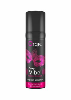 Sexy Vibe! Intense Orgasm - Liquid Vibrator / Stimulerende Gel - 15 ml