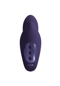 Yuki -  Dual G-Spot Vibrator with Beads - Purple