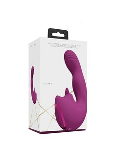 Yumi -  Triple G-Spot Finger Motion Vibrator - Pink