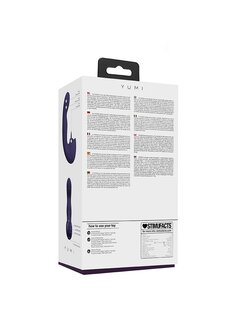 Yumi -  Triple G-Spot Finger Motion Vibrator - Purple