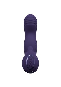 Yumi -  Triple G-Spot Finger Motion Vibrator - Purple