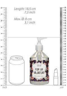 For Ur Vajayjay - Glijmiddel op Waterbasis - 500 ml