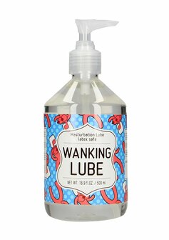 WANKING LUBE - Masturbatie Glijmiddel - 500 ml