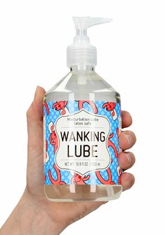 WANKING LUBE - Masturbatie Glijmiddel - 500 ml