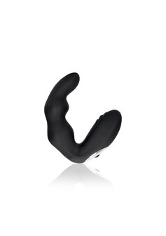 Gebogen vibrerende prostaatmassager met afstandsbediening