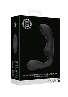 Puntige vibrerende prostaatmassager met afstandsbediening