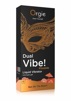 Dual Vibe! Liquid Vibrator - Sex Beach - 0.5 fl oz / 15 ml