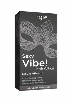 Sexy Vibe! High Voltage - Liquid Vibrator / Stimulerende Gel - 15 ml