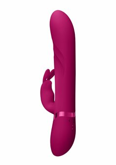 Vibrating and Rotating Beads, G-Spot Rabbit - Pink