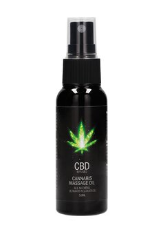 CBD Cannabis Massageolie - 50 ml