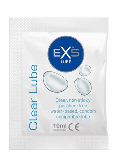EXS Clear Lube Sachets - 100 Stuks