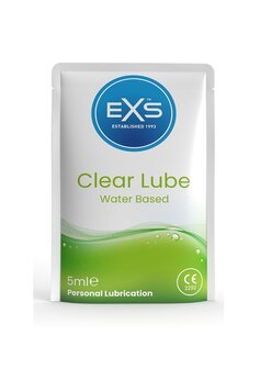 EXS Clear Lube Sachets - 100 Stuks