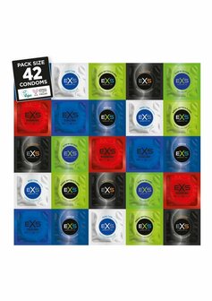 EXS Variety Pack 2 - Condooms - 42 Stuks
