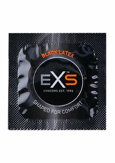 EXS Black Latex - Condooms - 12 Stuks
