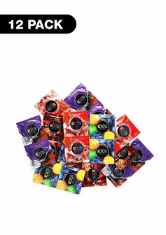 EXS Mixed Flavoured - Condooms - 12 Stuks