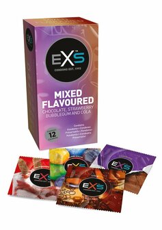 EXS Mixed Flavoured - Condooms - 12 Stuks