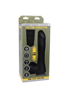 Piston Thruster - Mini Fuck Machine + Remote - Black