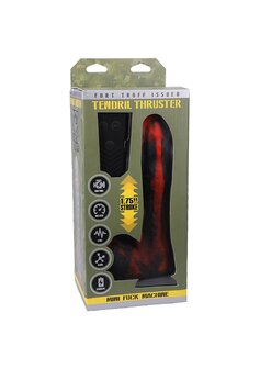 Tendril Thruster - Mini Fuck Machine + Remote - Red/Black