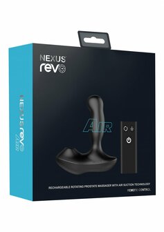 Revo Air - Roterende Prostaat Massager met Zuigkracht en Afstandsbediening