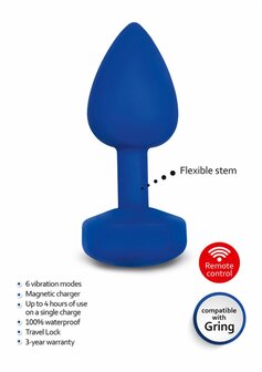 G-Plug - Vibrerende Butt Plug
