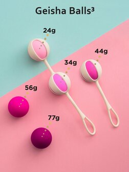 Geisha Balls 3 - Sugar Pink