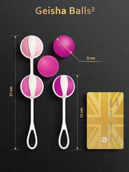 Geisha Balls 3 - Sugar Pink