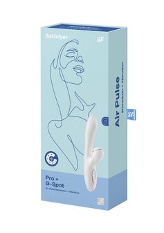 Pro + - G-Spot Air Pulse Stimulator + Vibration