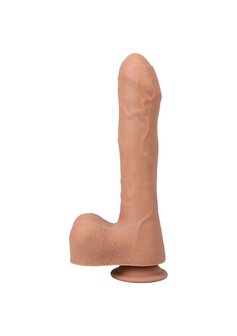 Uncut Thruster - Mini Fuck Machine + Remote - Caramel