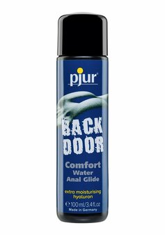 Pjur Backdoor Comfort Glide - Anaal Glijmiddel en Massagegel op Waterbasis met Hyaluronzuur - 100 ml