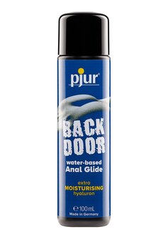Pjur Backdoor Comfort Glide - Anaal Glijmiddel en Massagegel op Waterbasis met Hyaluronzuur - 100 ml